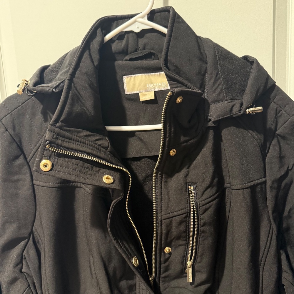 Michael Kors Hooded Trench - Picture 3 of 9